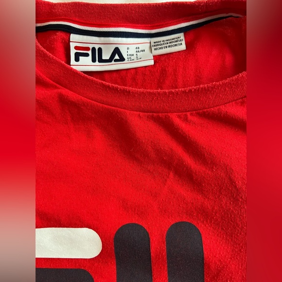FILA red tee - Picture 2 of 3